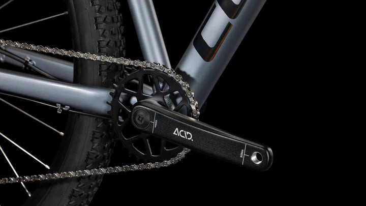 Bicicleta de montaña CUBE Aim Race Slategrey & Rainbowblack 2025